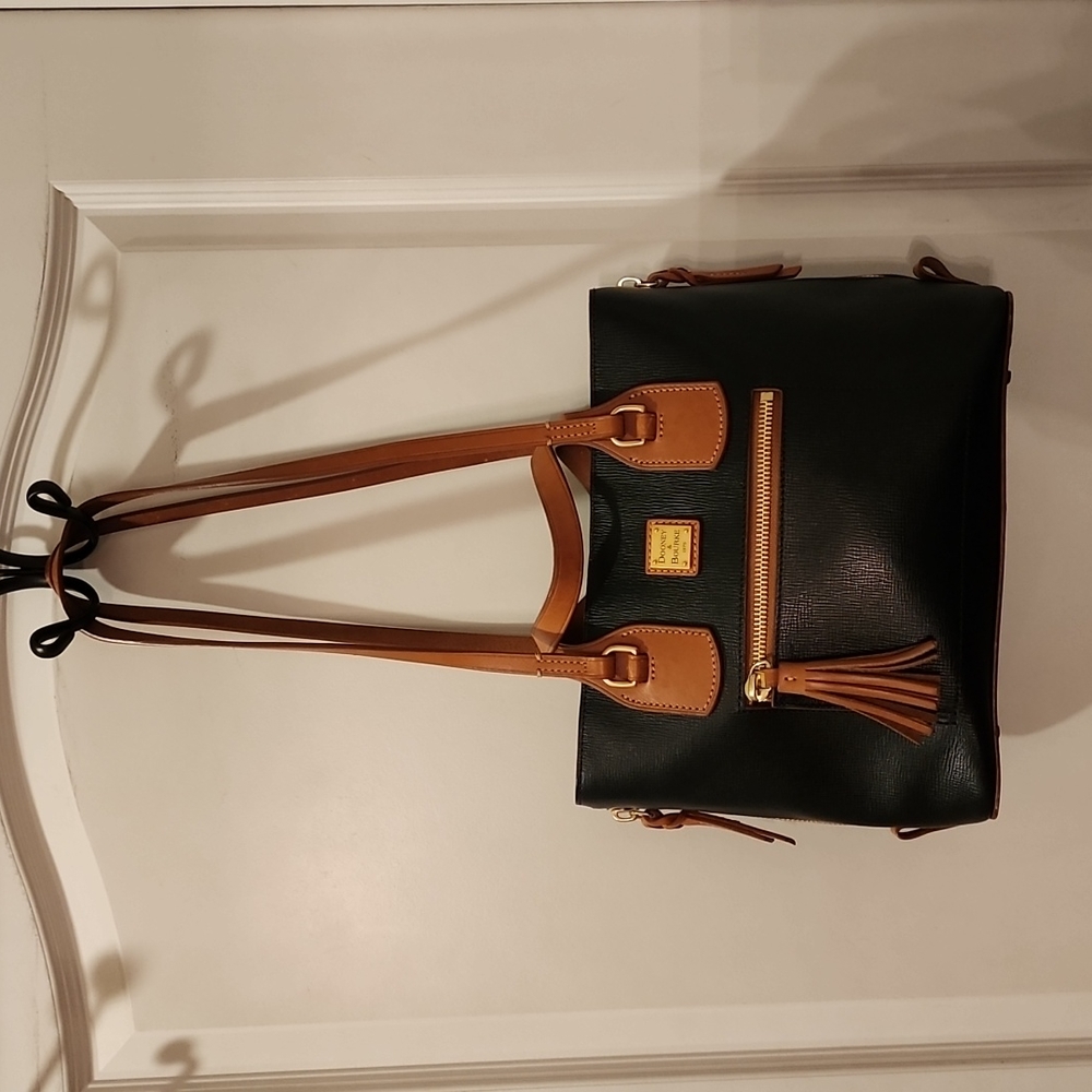 Dooney and Burke saffiano leather bag